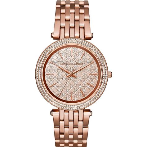 armbanduhr damen rosegold michael kors|michael kors bracelet band.